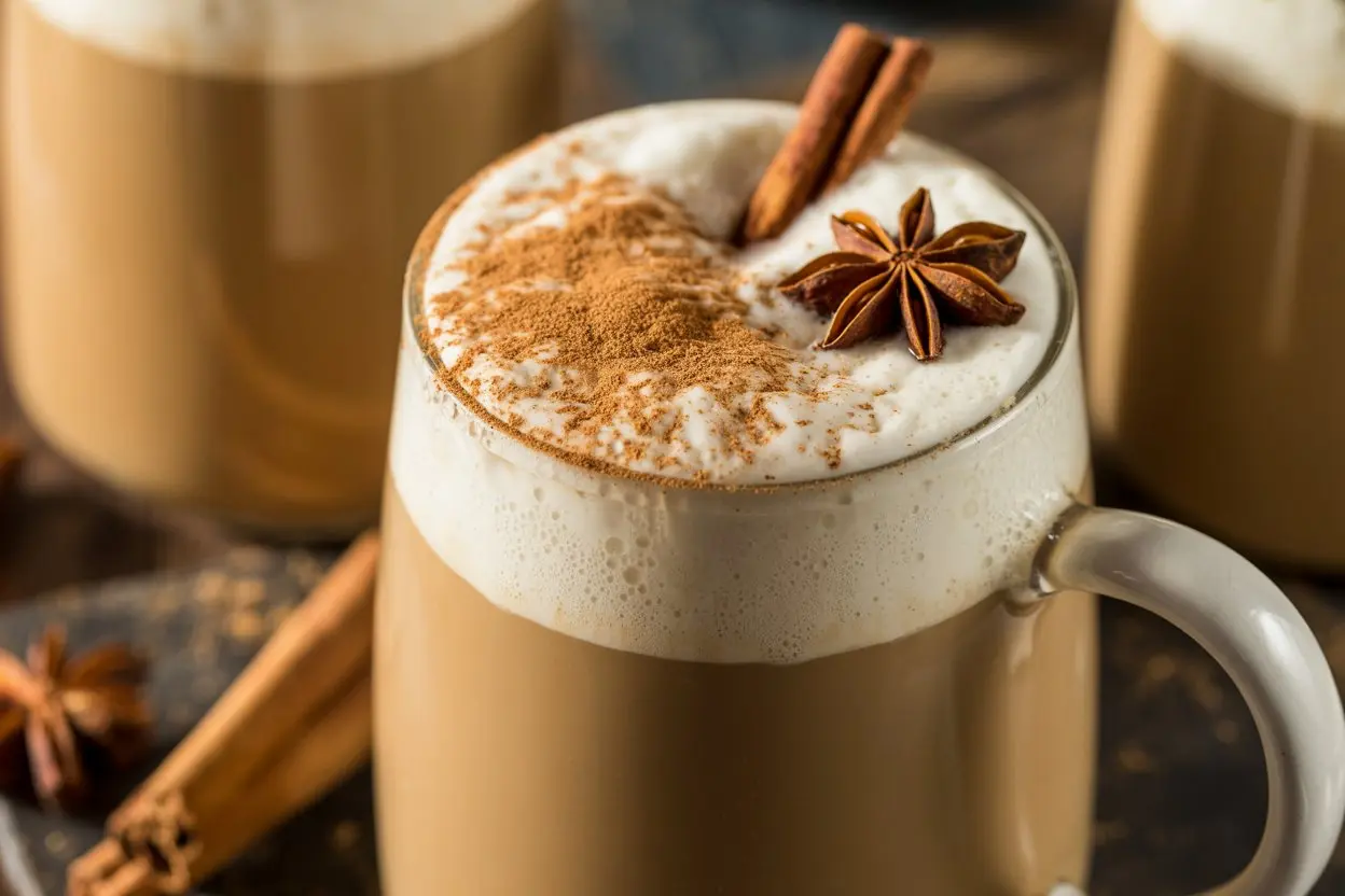 Creamy Vanilla Cinnamon Milk Tea