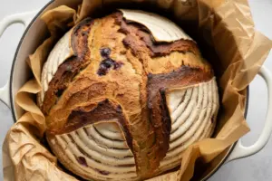 Lemon Blueberry Sourdough Bread