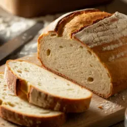 sourdough buttermilk bread recipe card