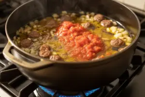 Sausage Spinach Tortellini Soup (One-Pot)