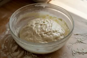 Italian Herbs and Cheese in Sourdough Bread