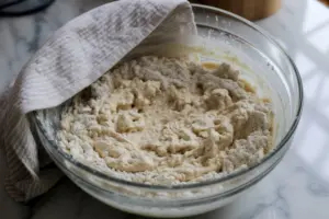 mixture of flour and water