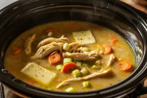 slow cooked Chicken Soup