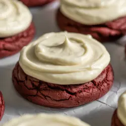 Sourdough Red Velvet Cookies recipe card