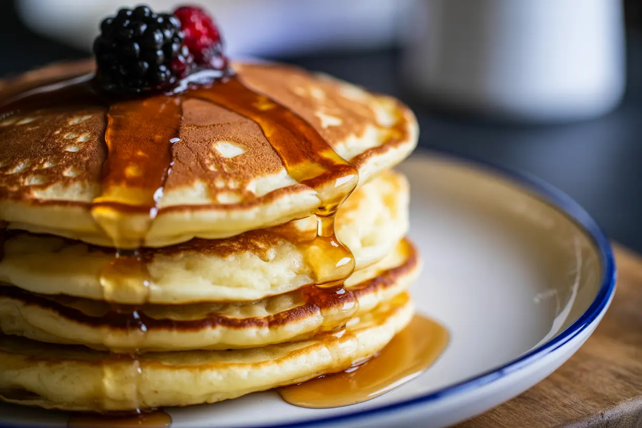 Fluffy Sourdough Discard Pancakes