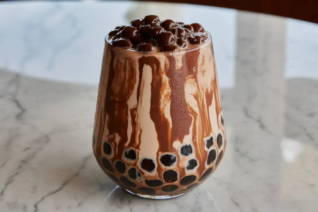 Chocolate Milk Boba