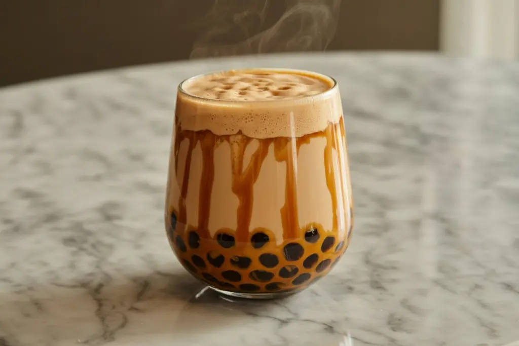 Caramel Coffee Boba