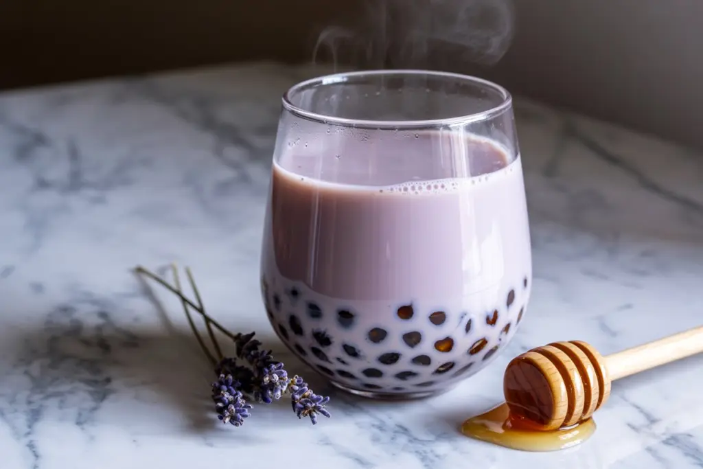 Lavender Honey Milk Tea