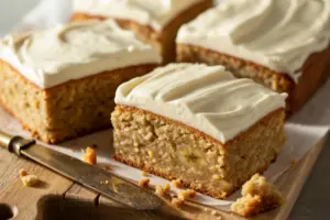 Sourdough Banana Bars with Discard