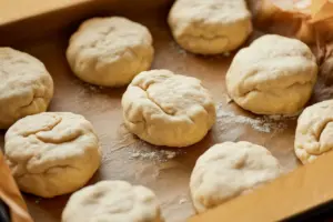 flaky biscuits dough