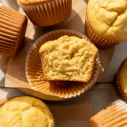 sourdough cornbread muffins recipe card
