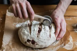 Chocolate Cherry Sourdough Bread