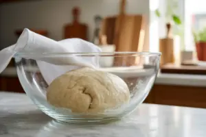 mixing-honey-oat-sourdough-bread