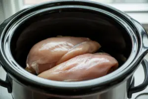 crock pot chicken and gravy slow cooking method