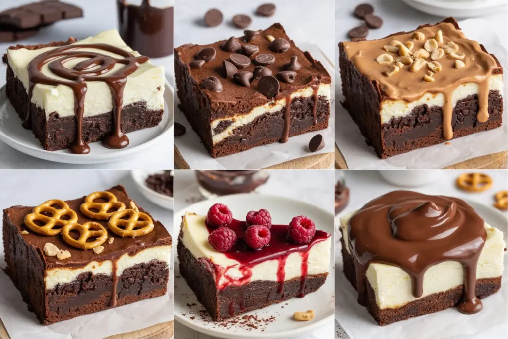 brownie-cheesecake-variations 