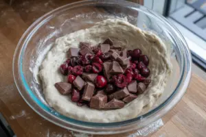 Chocolate Cherry Sourdough Bread