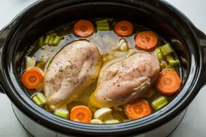 crockpot chicken soup