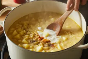 Loaded Potato Soup 12 Creamy potato soup