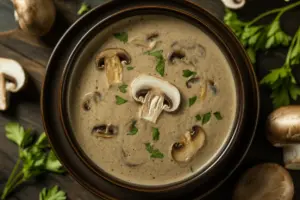 Easy Creamy Mushroom Soup