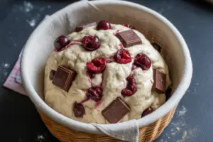 Chocolate Cherry Sourdough Bread