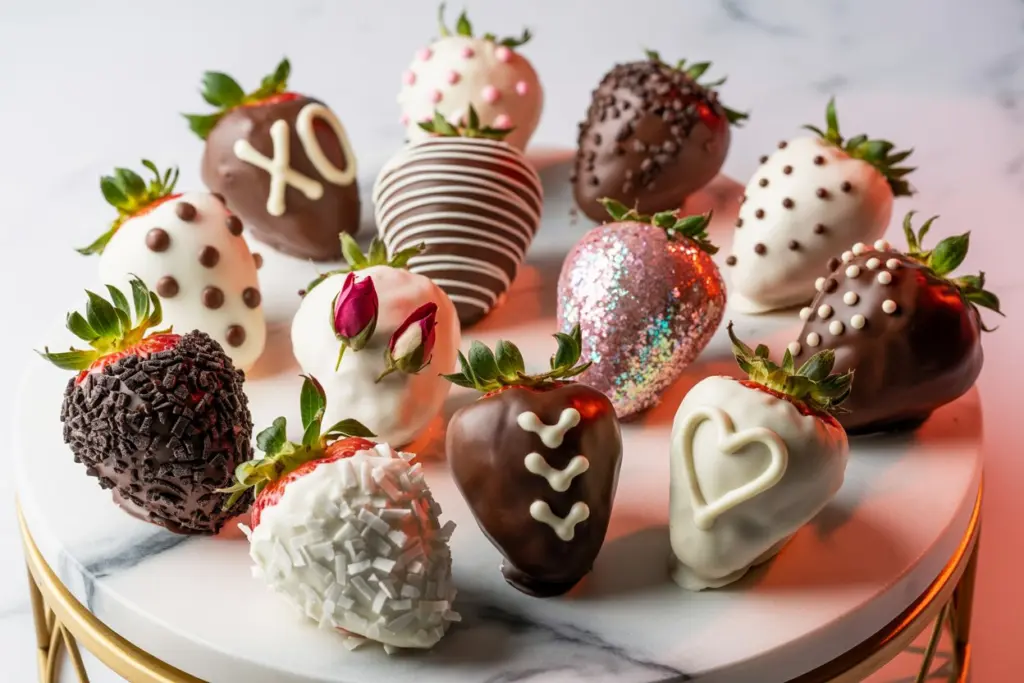 More Creative Valentine Strawberry Ideas