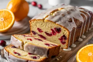 Sourdough Cranberry Orange Quick Bread
