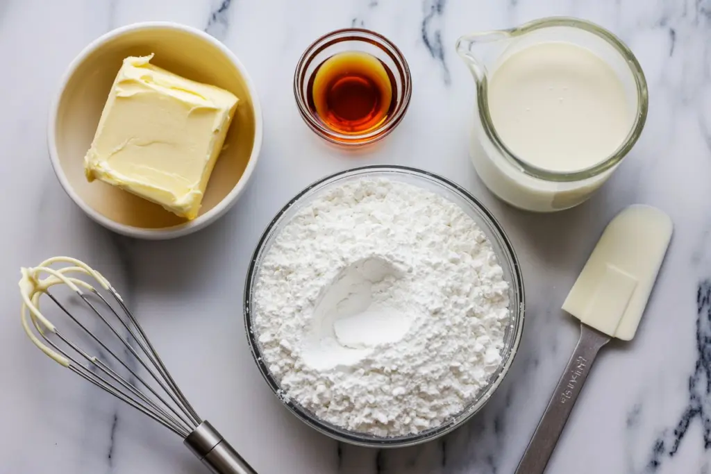 buttercream frosting ingredients for sourdough red velvet cupcakes