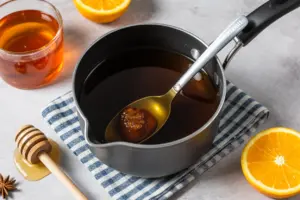 orange black spiced tea