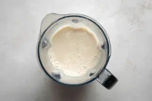 smooth and creamy banana milk