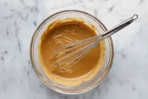 Pumpkin Oat Skillet Cookie with Sourdough Discard 8 mixing skillet cookie with sourdough discard