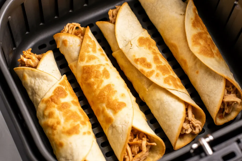 Chicken Taquitos Recipe 6 Air Fryer crispy chicken taquitos