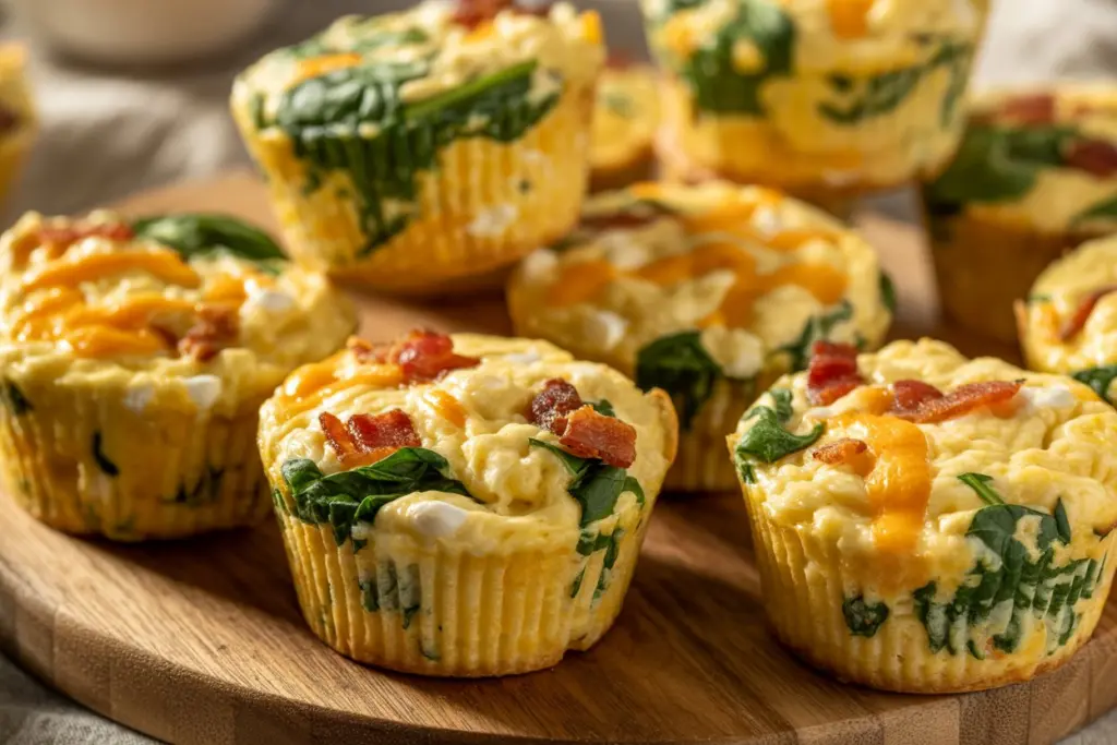 Bacon & Cheddar muffin