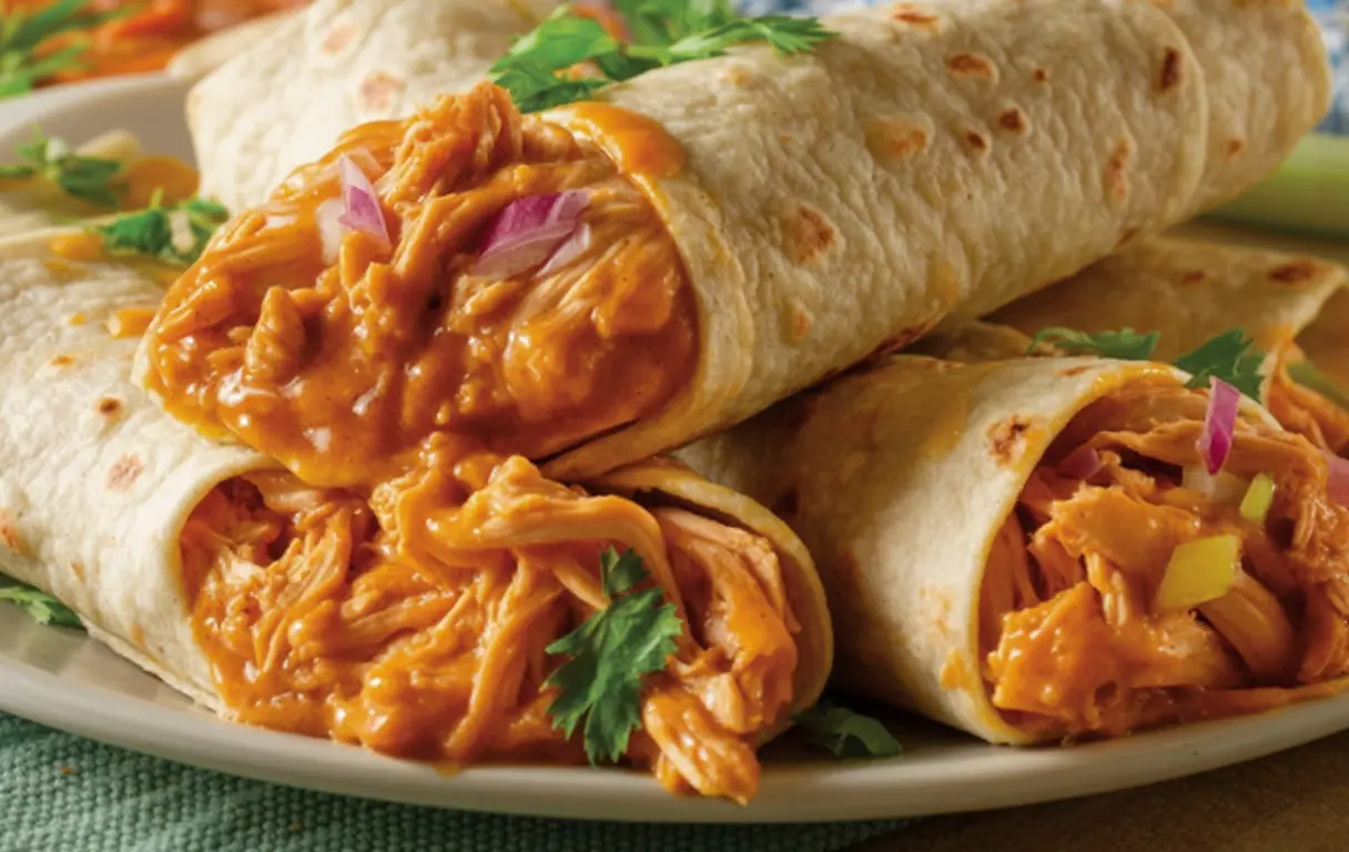 Chicken Taquitos Recipe 8 Spicy Buffalo Chicken Taquitos