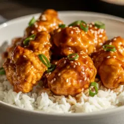 Easy Crispy Orange Chicken Bites