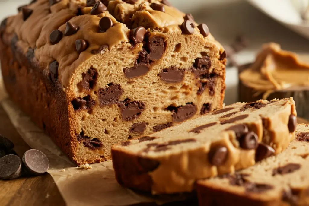 Chocolate Chips Peanut Butter Bread