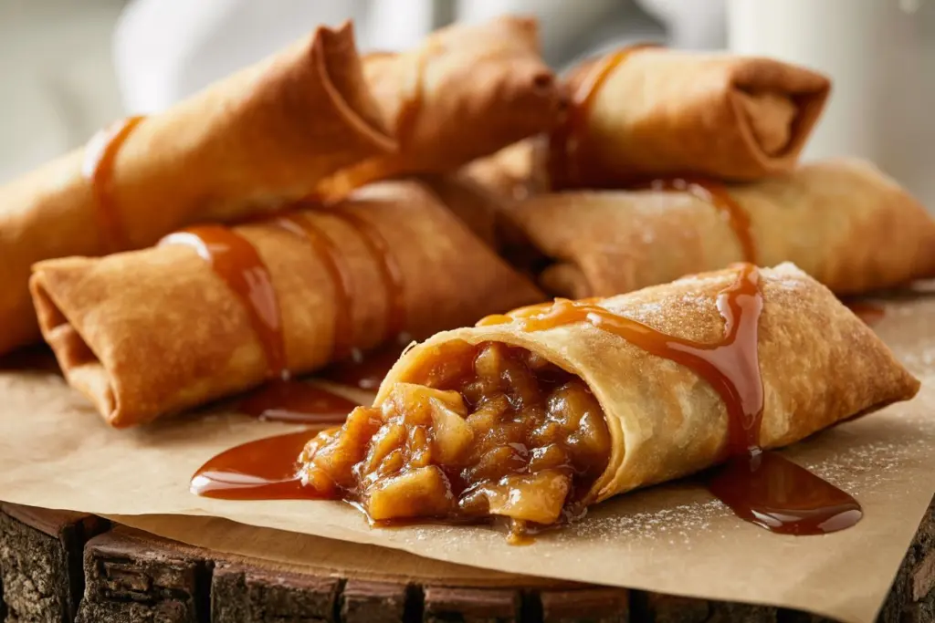 Apple Pie Egg Rolls