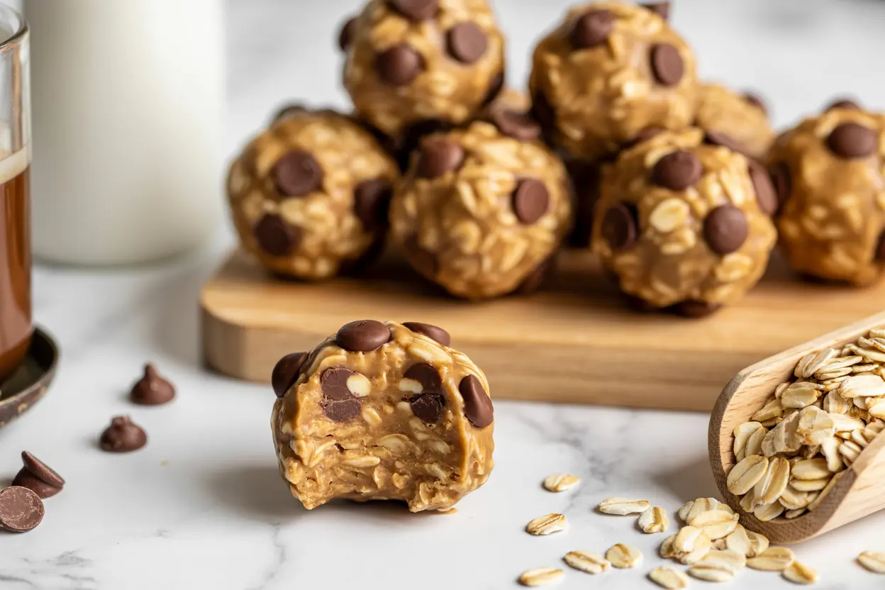 Sourdough Discard Peanut Butter Energy Balls (Easy No-Bake)