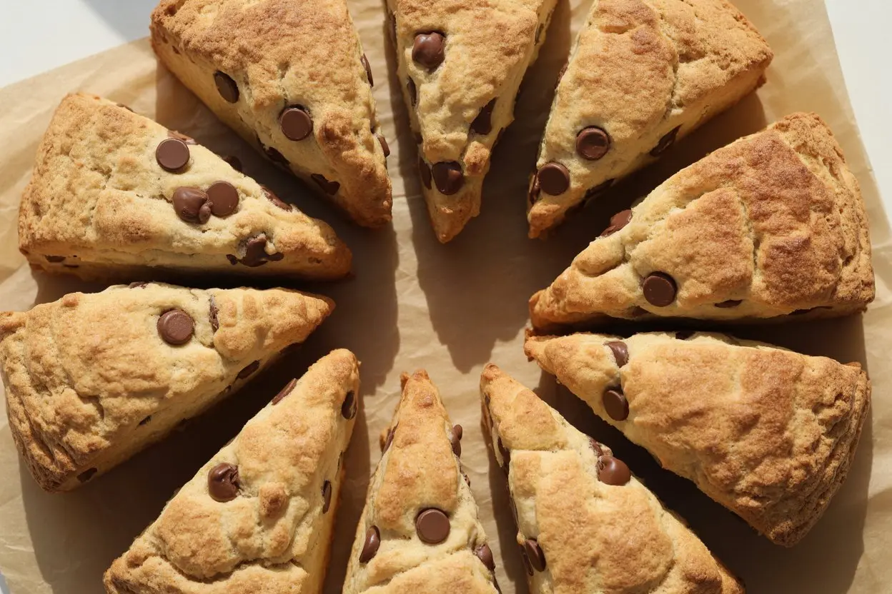 Sourdough Chocolate Chip Scones Recipe
