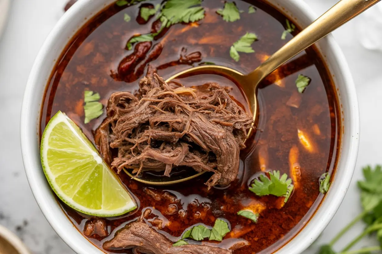 Crockpot Mexican Beef Birria