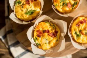 Breakfast Cottage Cheese Egg Muffins