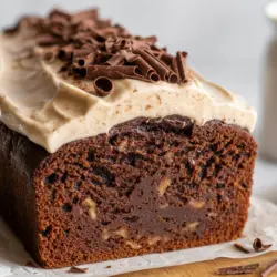 Sourdough Chai Chocolate Loaf Cake
