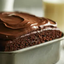 sourdough discard chocolate cake recipe card