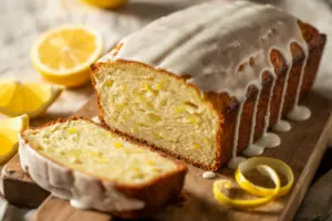 Easy Sourdough Discard Lemon Loaf