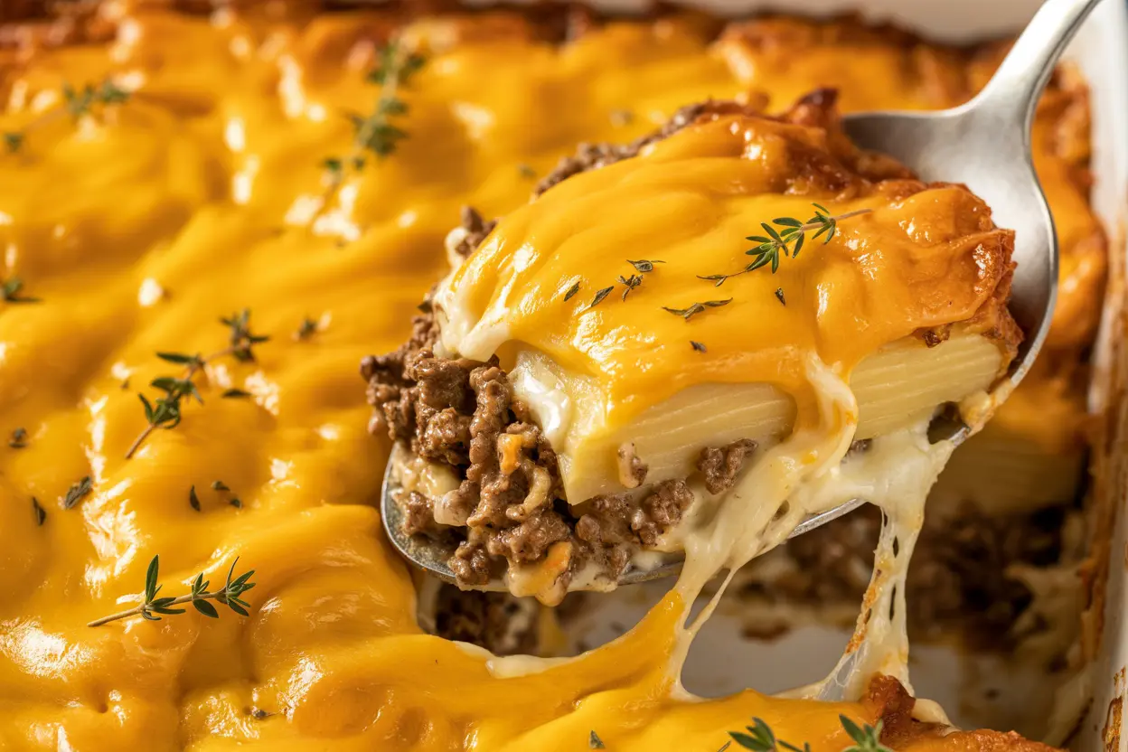 Easy Hobo Casserole Ground Beef