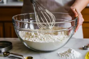 whisk together the flour