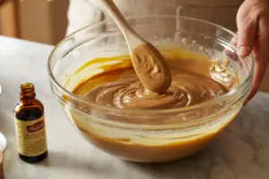 Strawberry Oatmeal Crumble Bars 5 melted butter and brown sugar until smooth