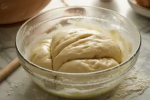 soft and elastic sweet Rolls dough