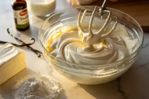 Homemade cream cheese icing