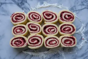 raspberry sweet rolls