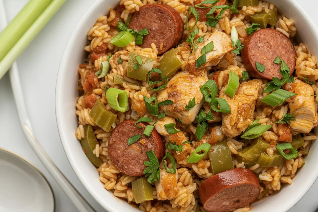 Slow Cooker Chicken Jambalaya